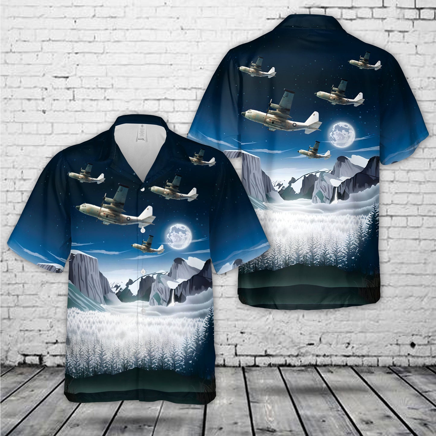 US Navy TACAMO EC-130Q of VQ-4, in 1984 Hawaiian Shirt