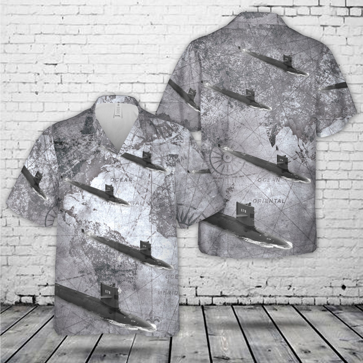 US Navy USS Archerfish (SSN-678) Hawaiian Shirt