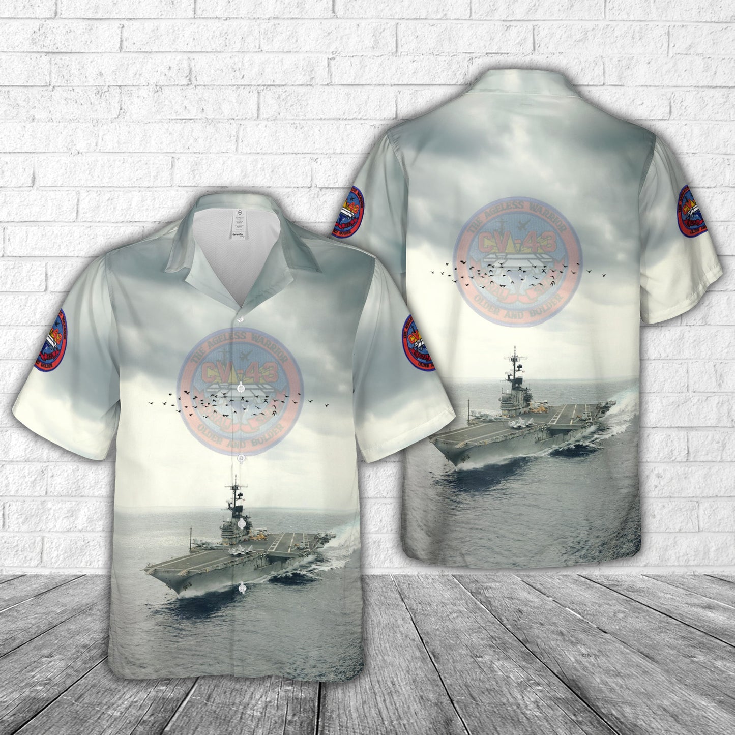 US Navy USS Coral Sea (CV-43) Hawaiian Shirt