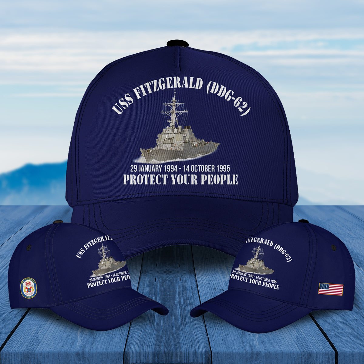 US Navy USS Fitzgerald (DDG-62) Baseball Cap