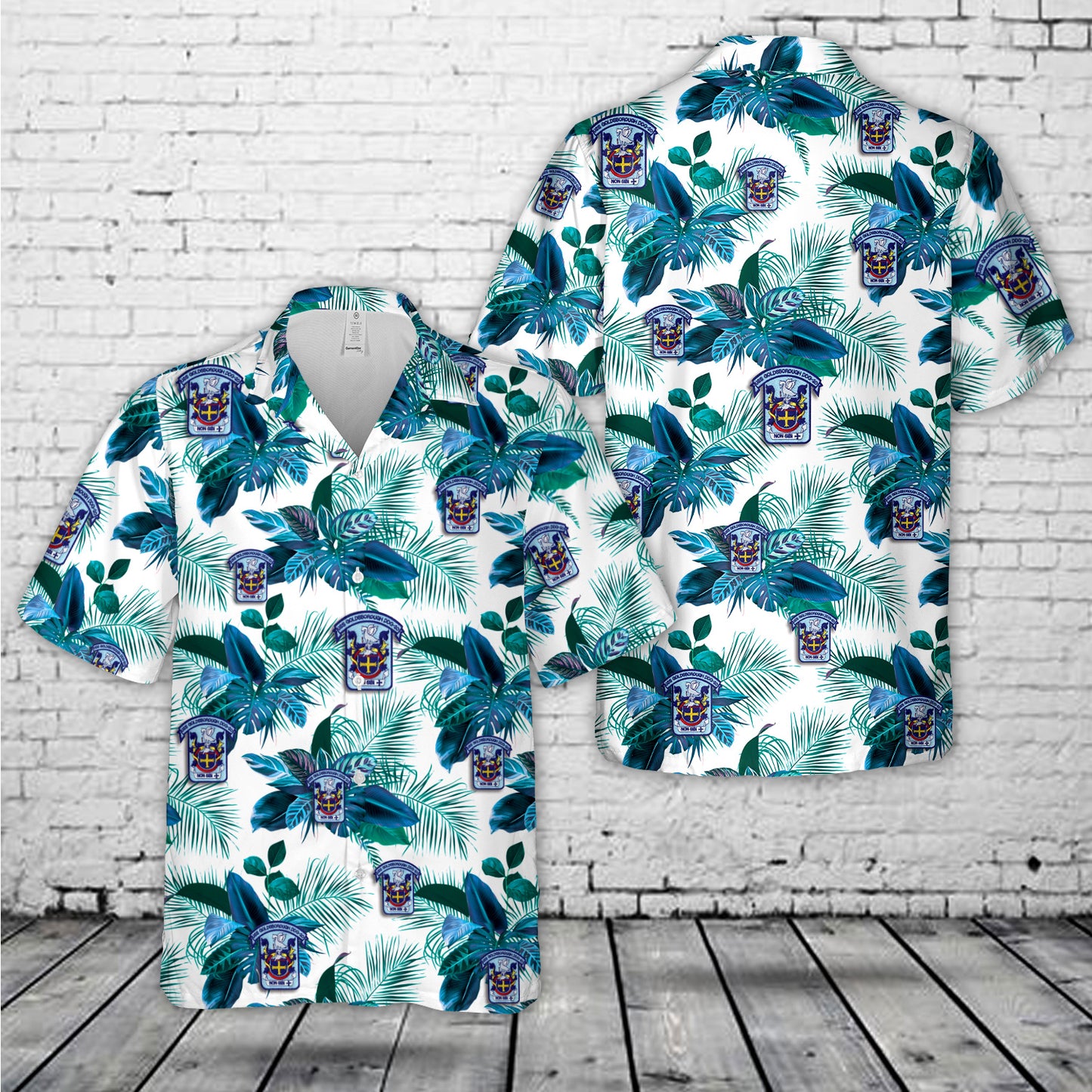 US Navy USS Goldsborough (DDG-20) Hawaiian Shirt