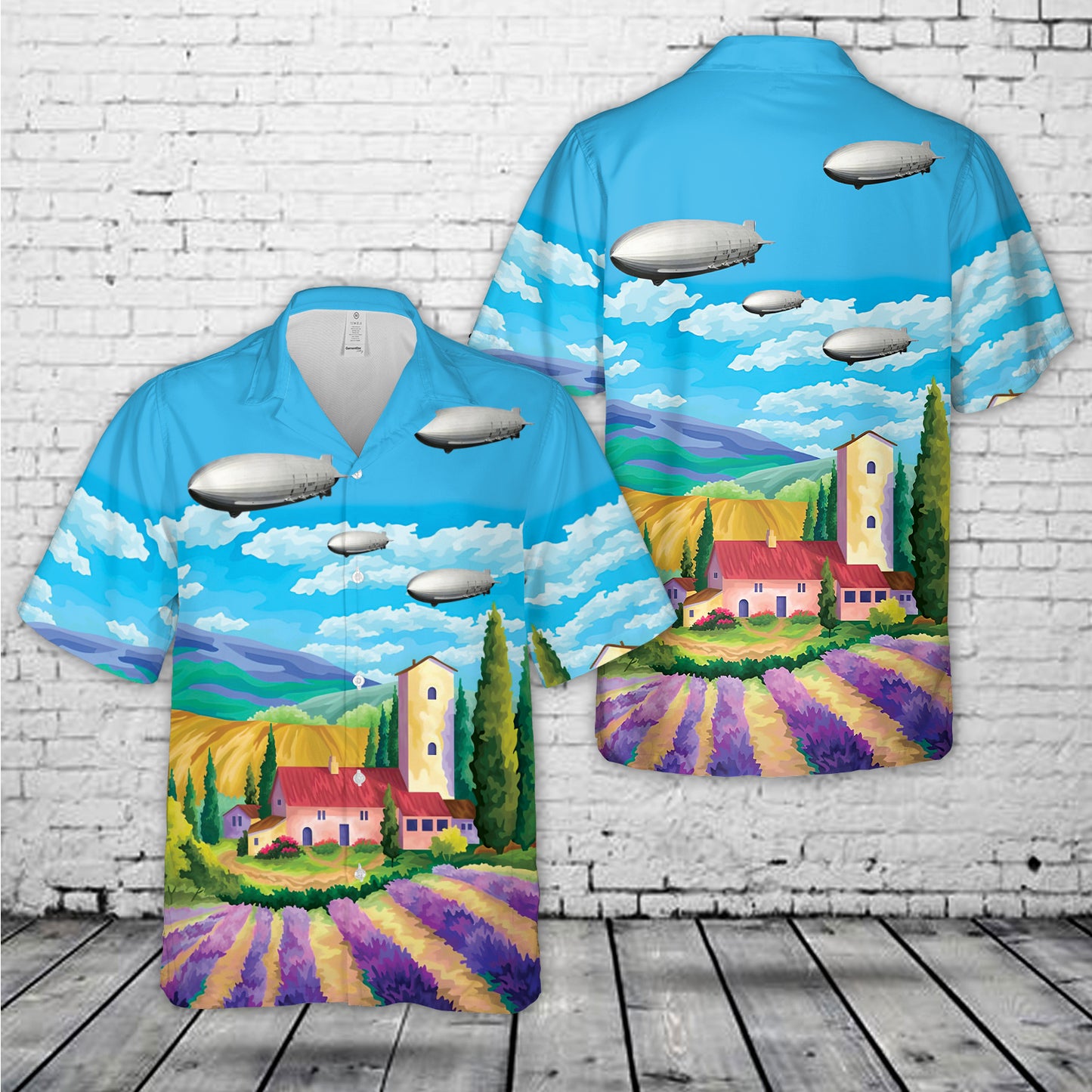 US Navy USS Macon (ZRS-5) Airship Hawaiian Shirt