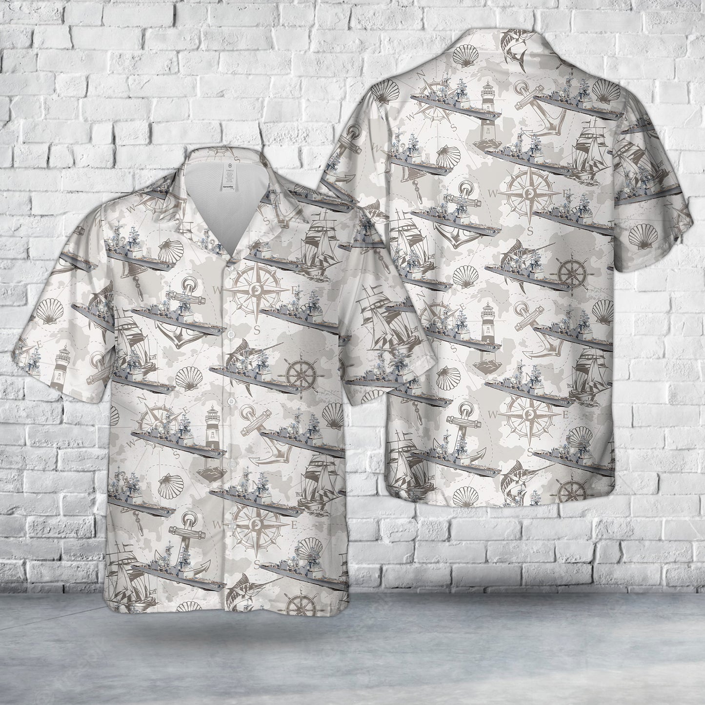 US Navy USS Paul F. Foster (DD-964) Hawaiian Shirt