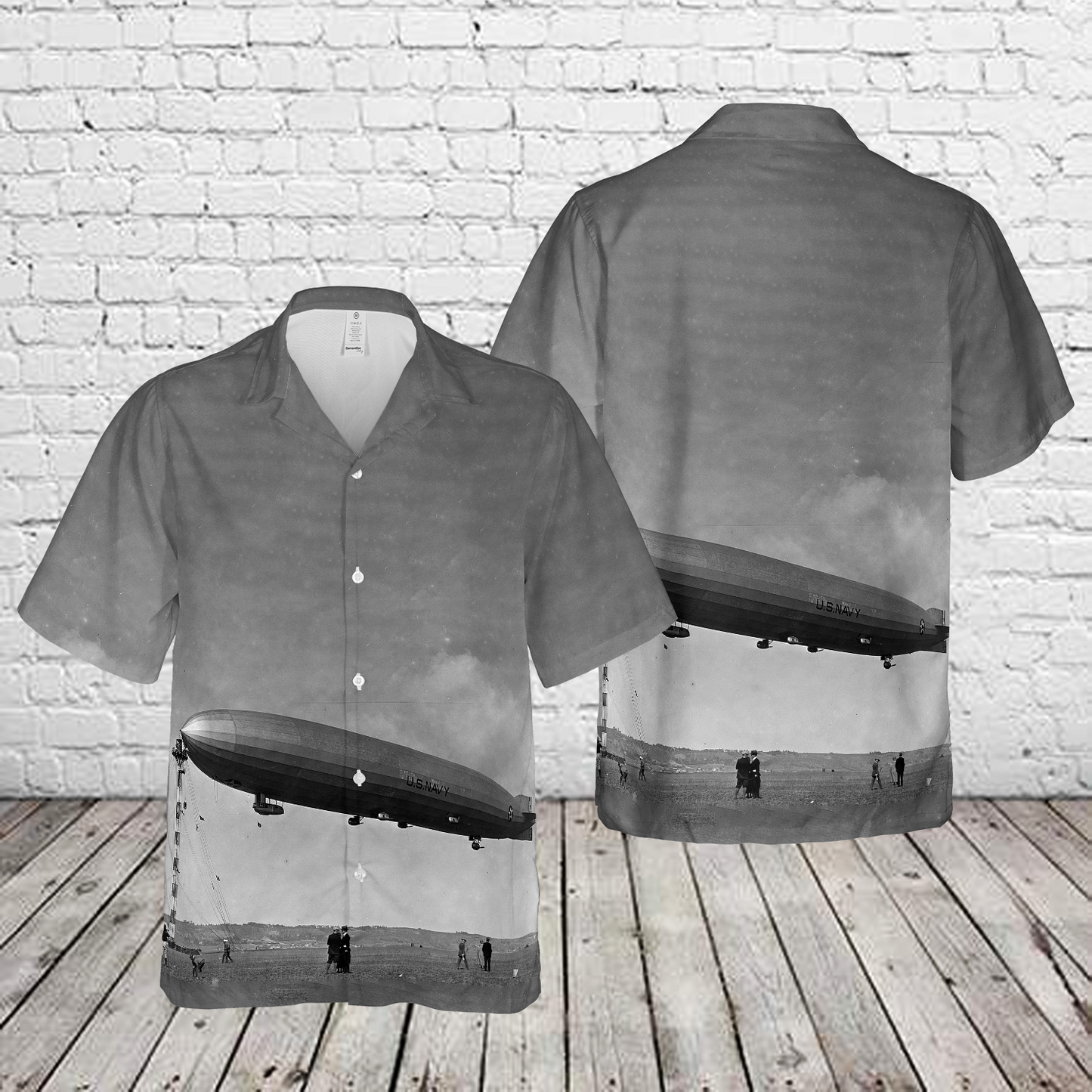 US Navy USS Shenandoah (ZR-1) Hawaiian Shirt