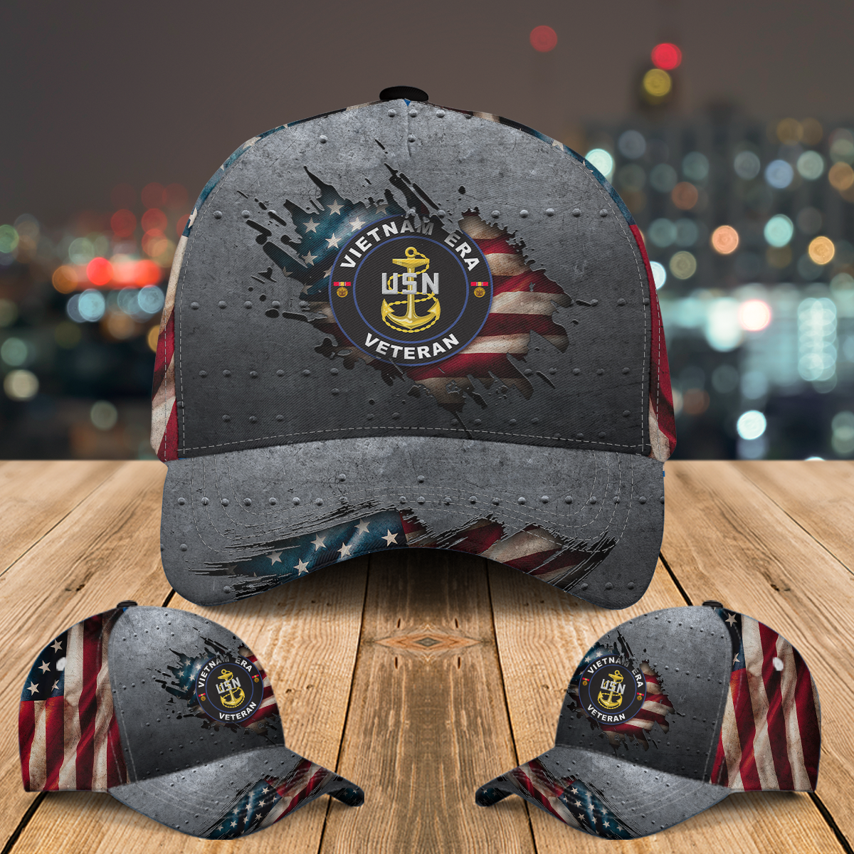 US Navy Vietnam Era Veteran Baseball Cap