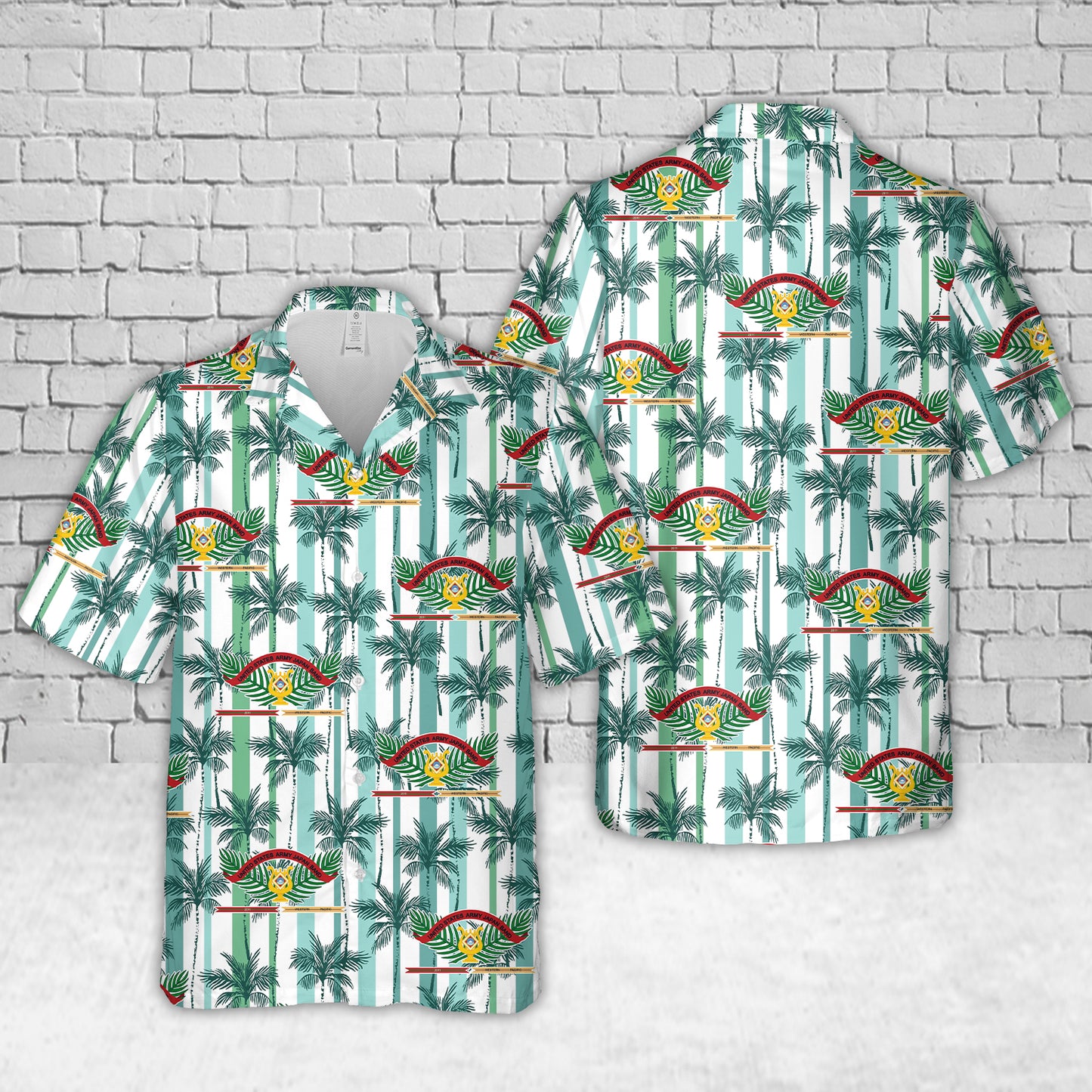 United States Army Japan Band Hawaiian Shirt