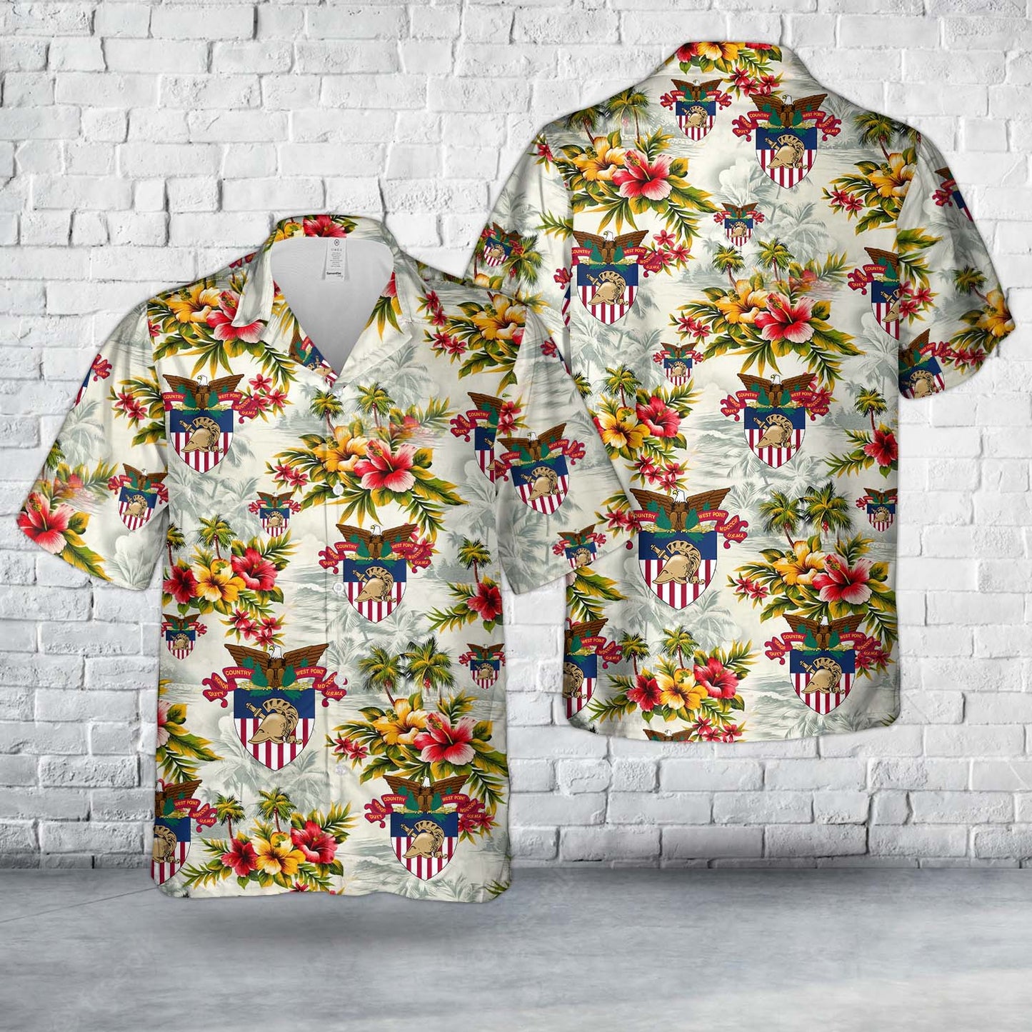 United States Military Academy (USMA) West Point Hawaiian Shirt