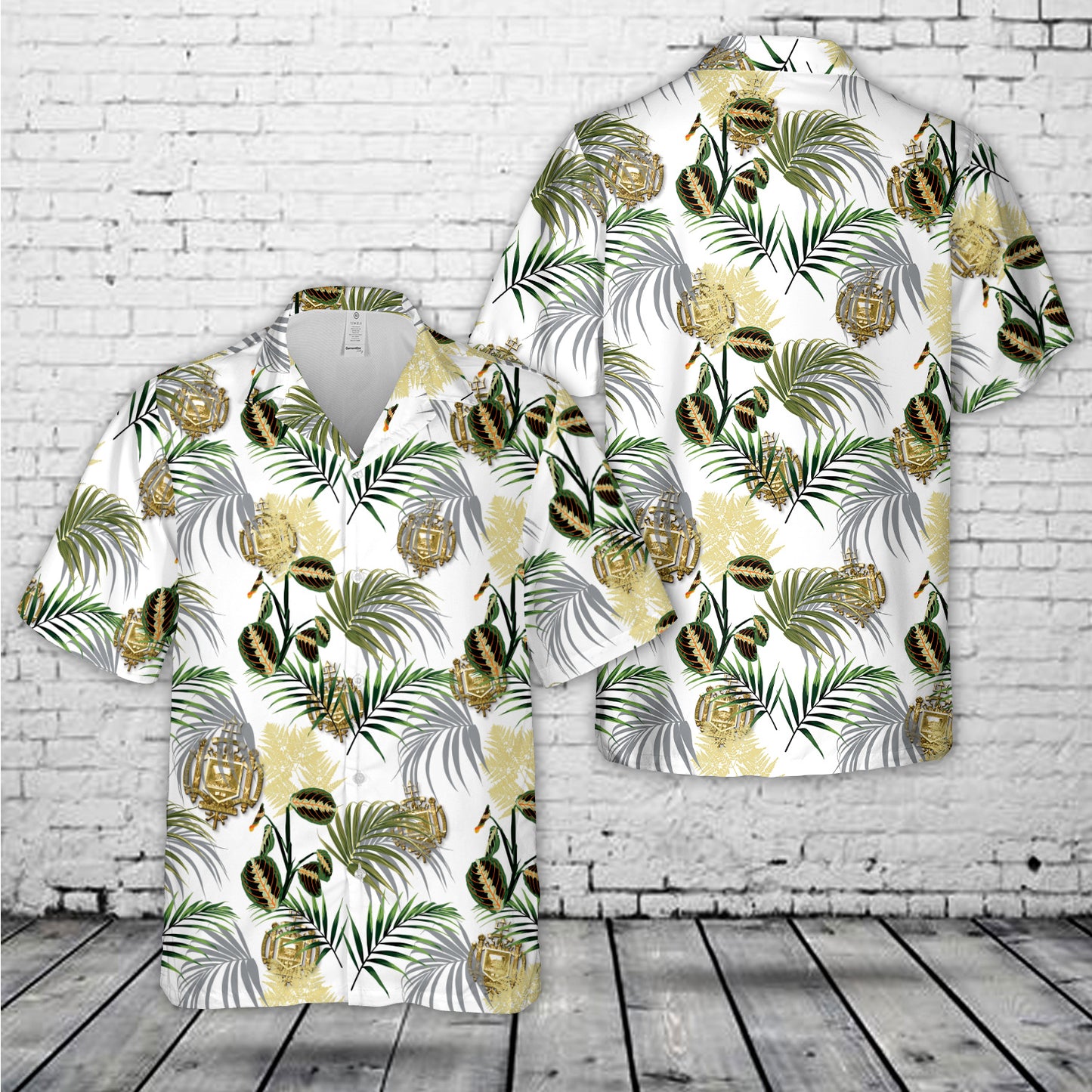 United States Naval Academy insignia Hawaiian Shirt