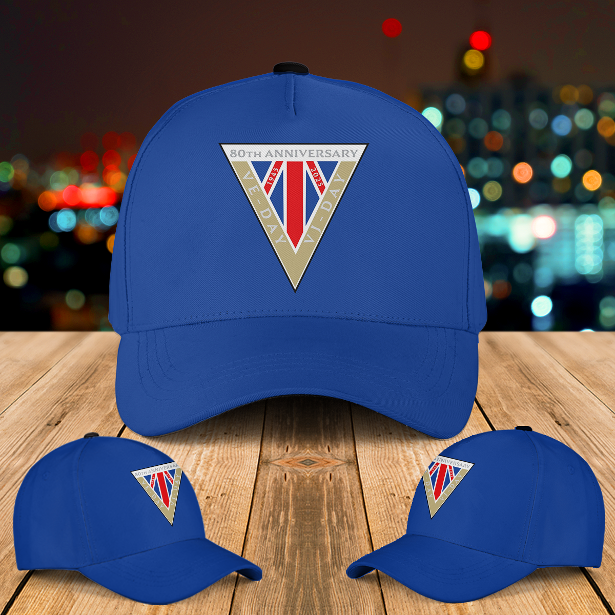 VE/VJ Day 80th Anniversay 2025 Baseball Cap