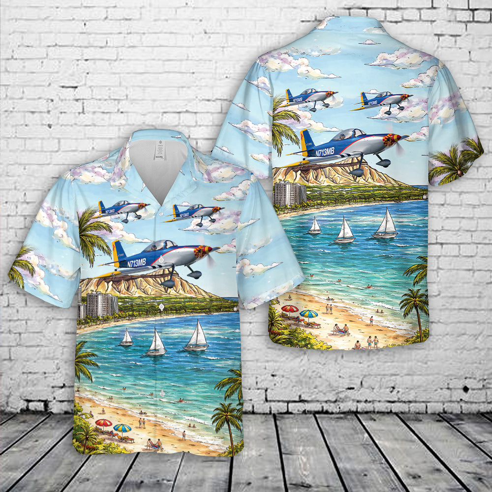 Van's RV-8 N713MB Hawaiian Shirt