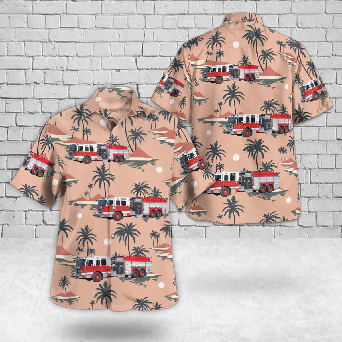 Vernon, Connecticut, Vernon Fire Department Hawaiian Shirt