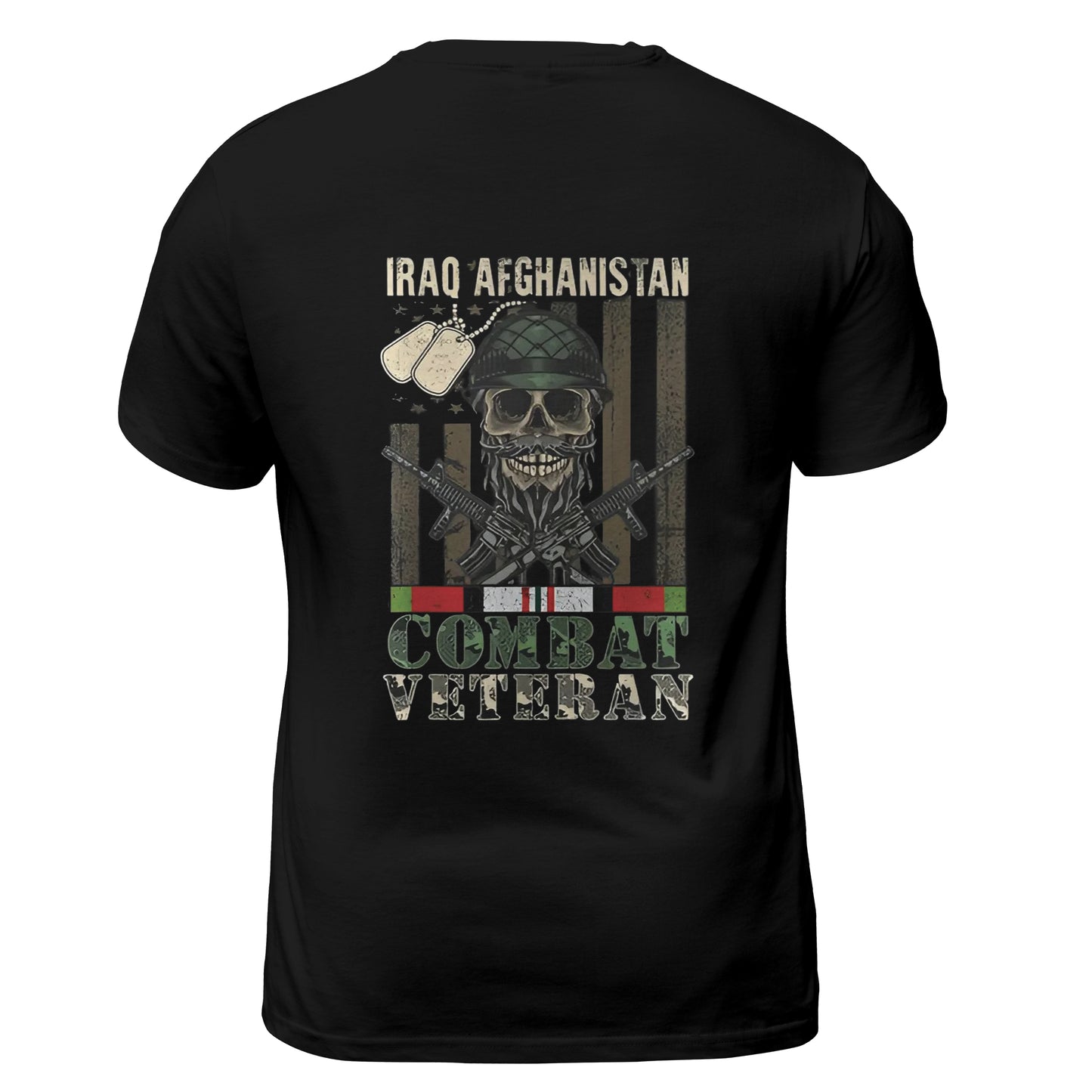 Veterans Day Iraq Afghanistan Combat Veteran Proud Us Army Classic Unisex T-Shirt Gildan 5000 (Made In US) DLSI0507PT05