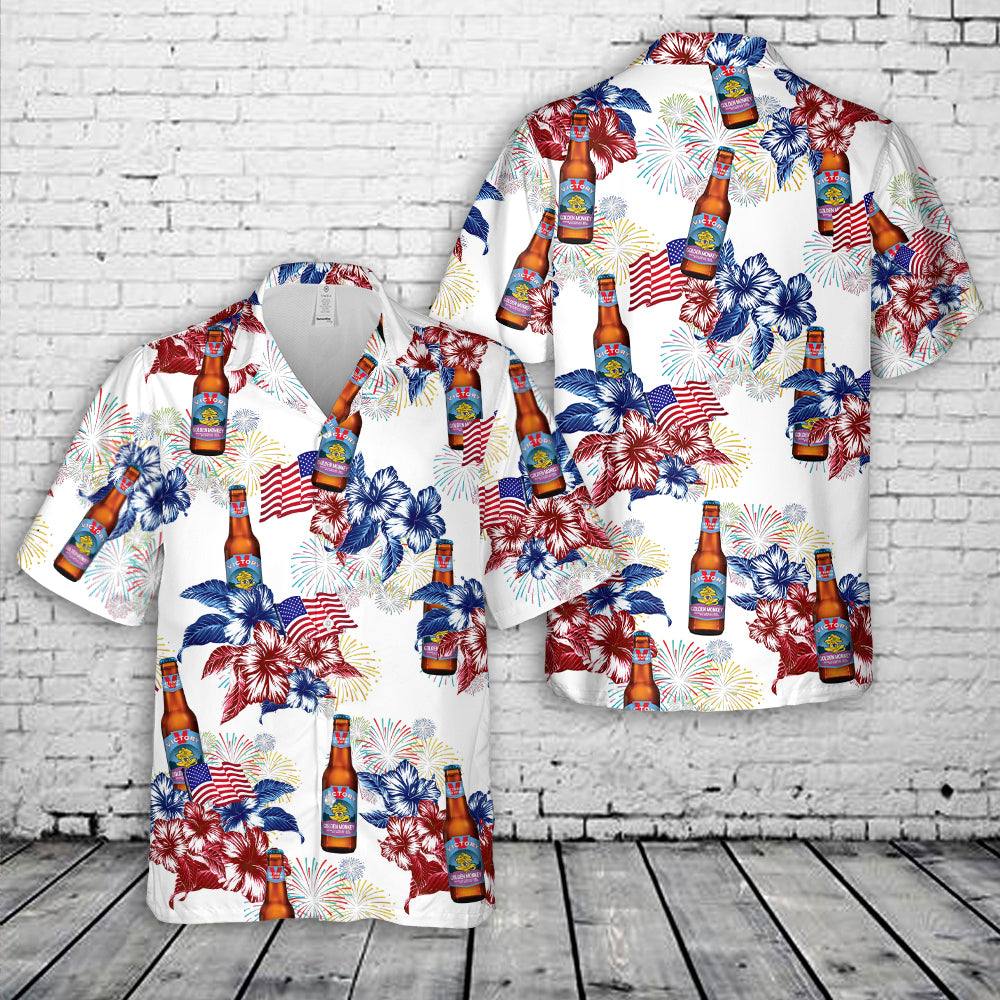 Victory Brewing, 4th Of July Hawaiian Shirt