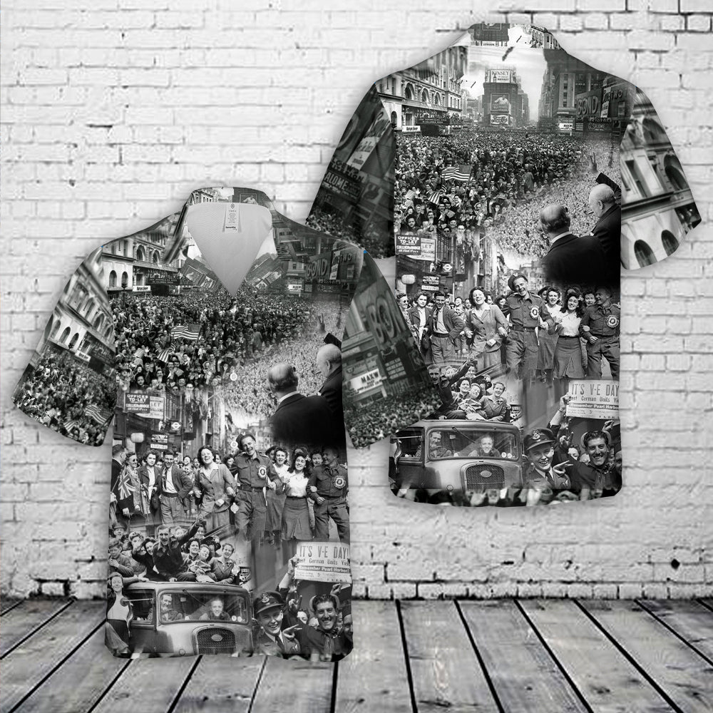 Victory in Europe Day - VE Day Hawaiian Shirt