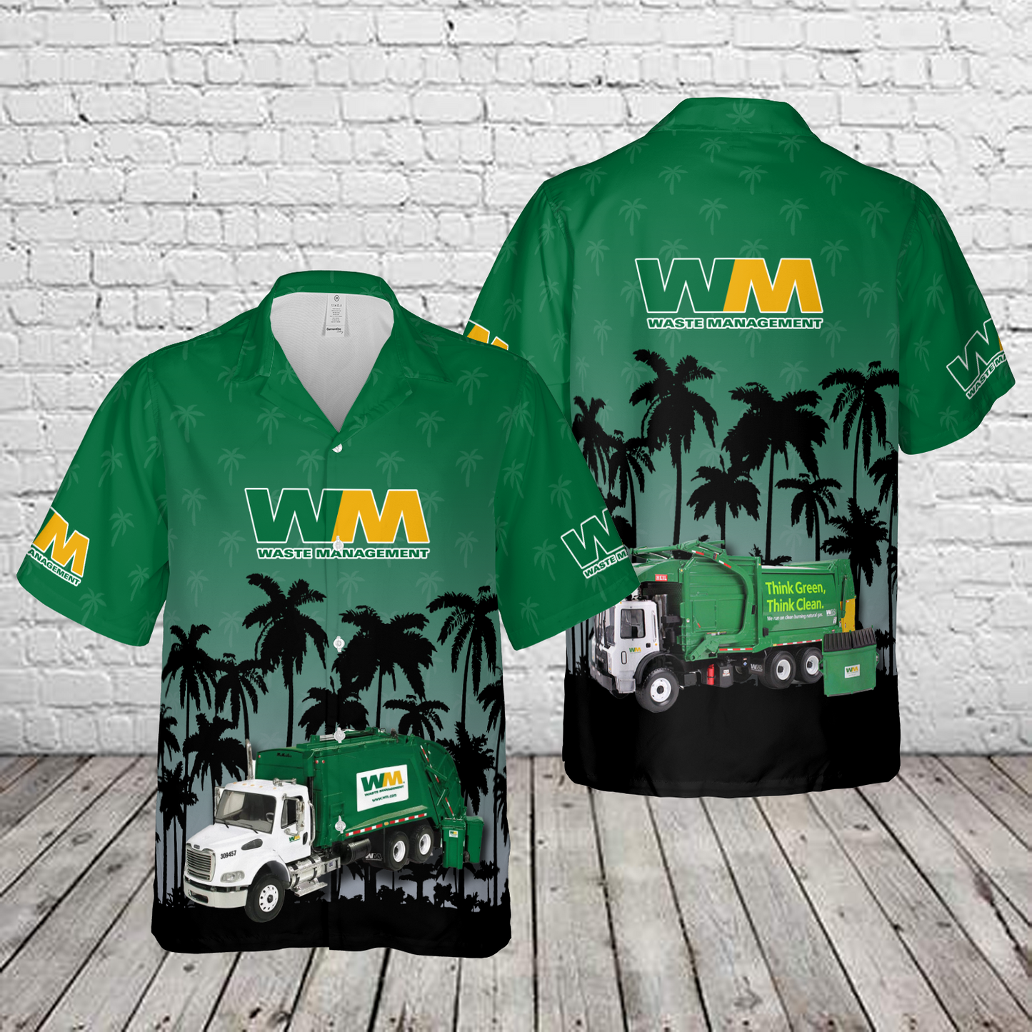 Waste Management Hawaiian Shirt