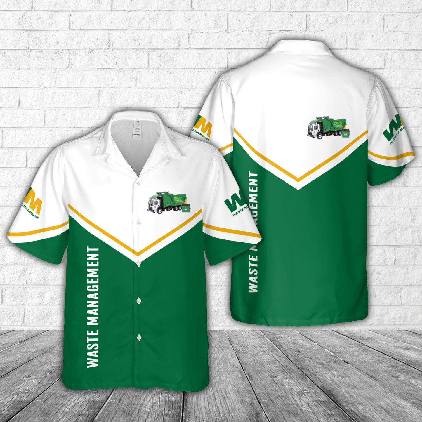 Waste Management Hawaiian Shirt