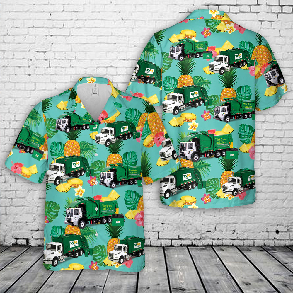 Waste Management Hawaiian Shirt NLSI2101PL04