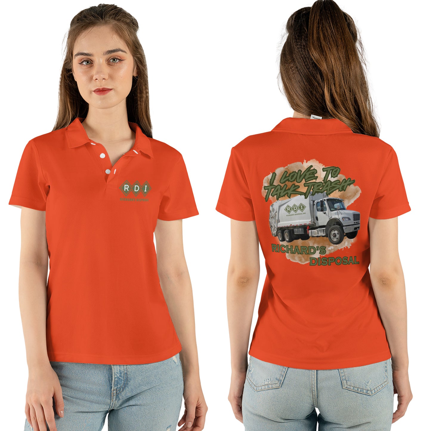 Waste Management Women's Polo Shirt