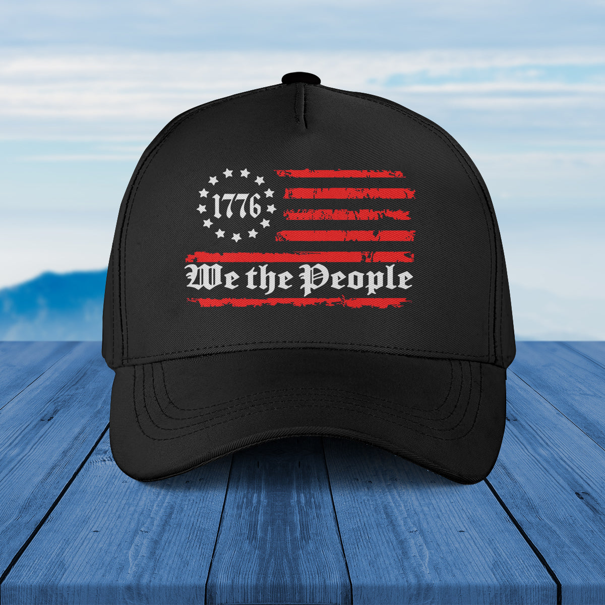 We The People 1776 Flag Baseball Cap