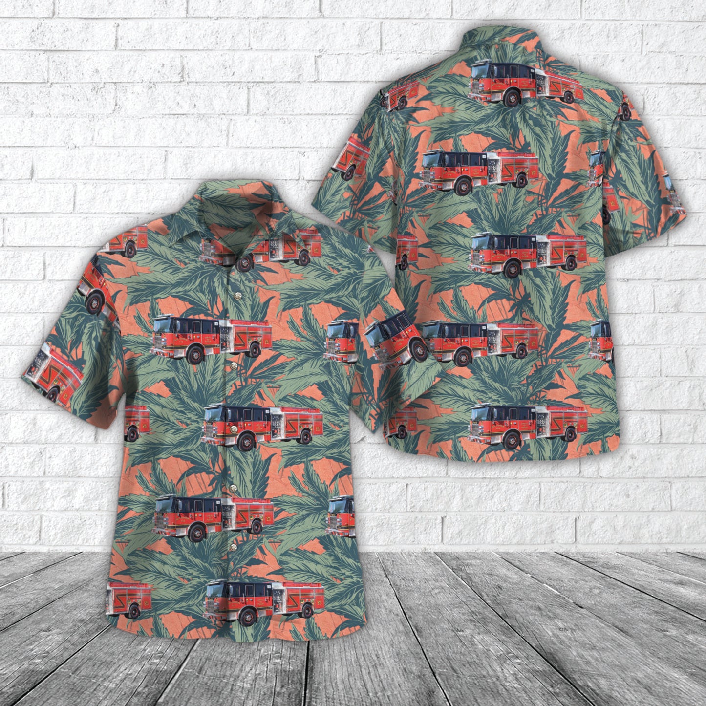 West Leechburg, Pennsylvania, West Leechburg Volunteer Fire Department Hawaiian Shirt