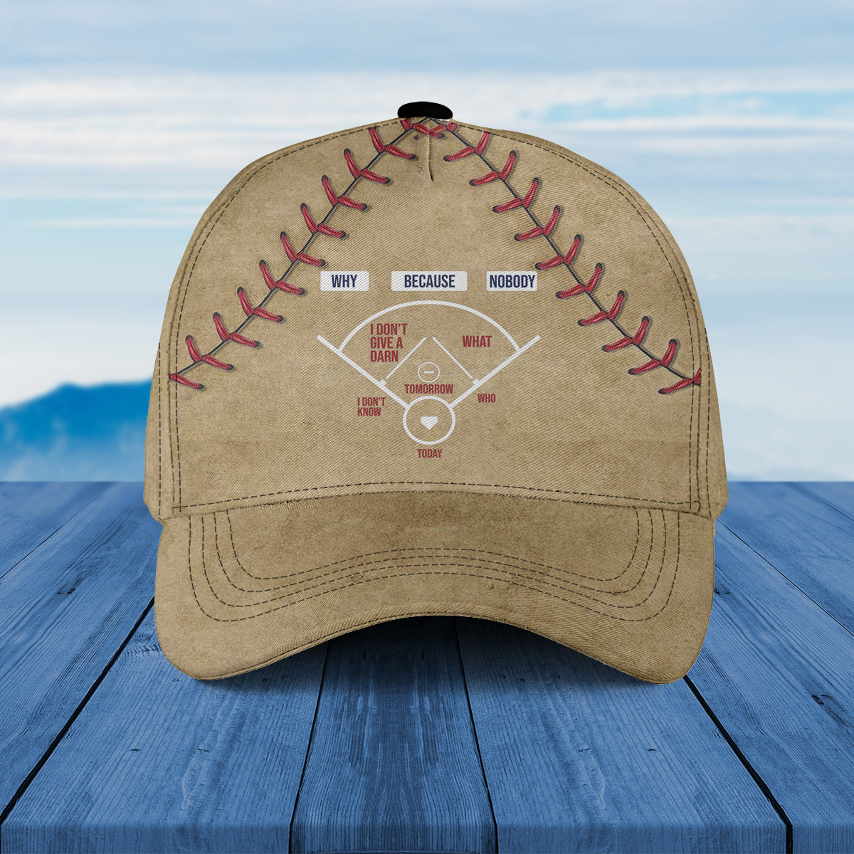 Why Because Nobody 1 Baseball Cap