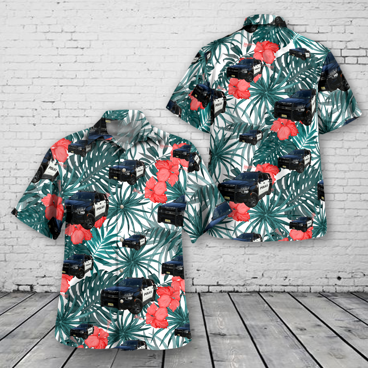 Woodcliff Lake, New Jersey, Woodcliff Lake Police Department Hawaiian Shirt