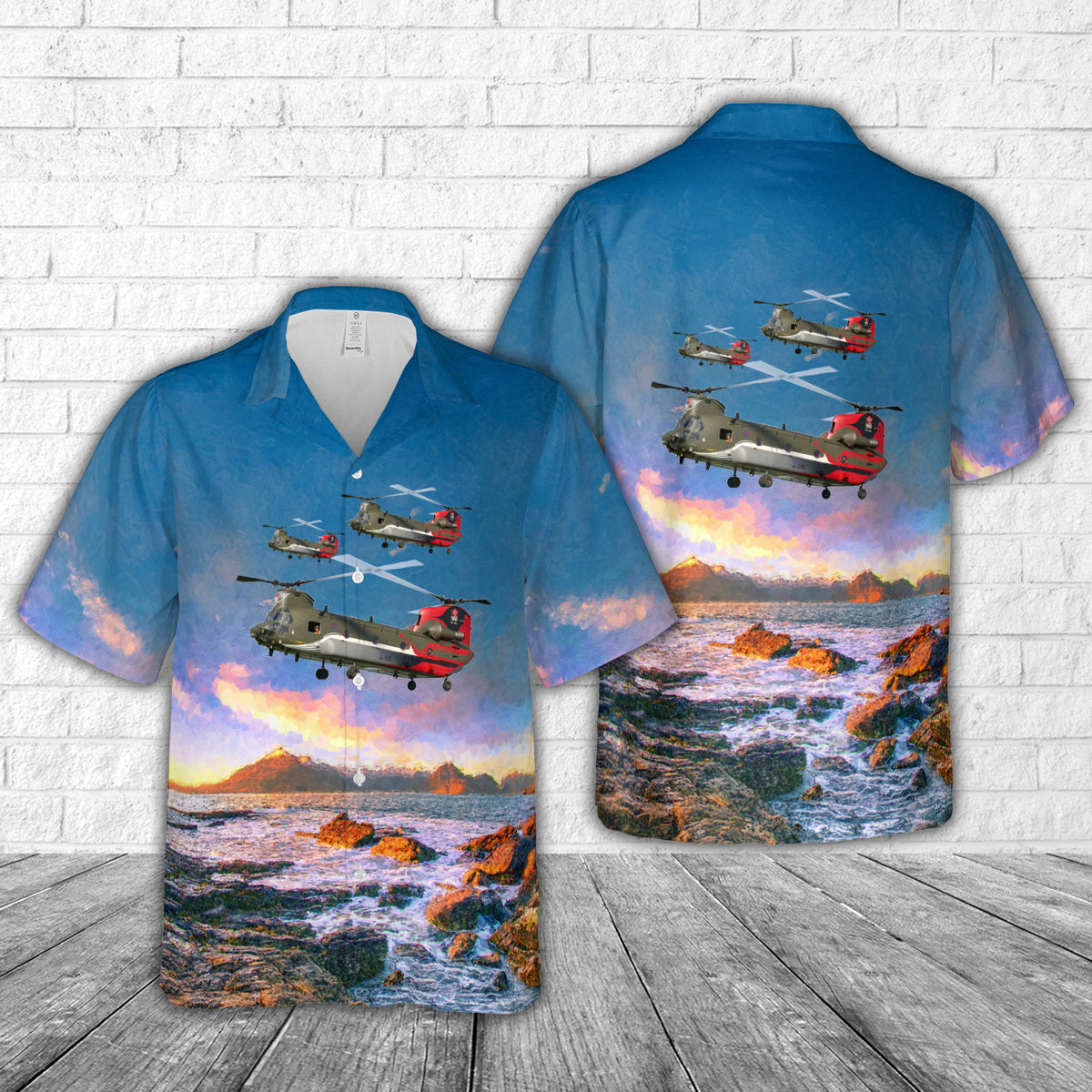 ZA712 - Boeing Chinook HC4 - No. 18 Squadron, RAF Hawaiian Shirt