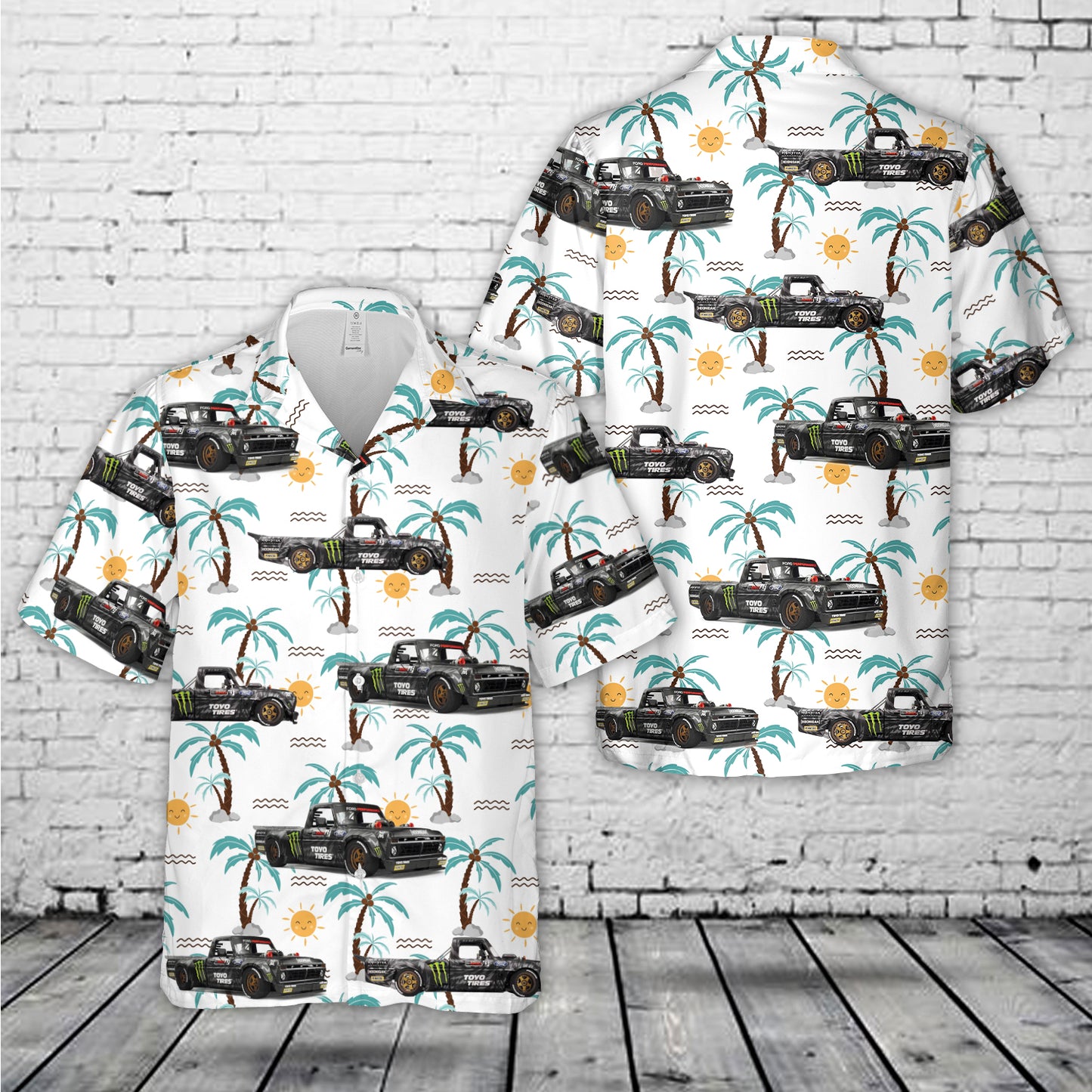 f-150 Hoonitruck CV Hawaiian Shirt
