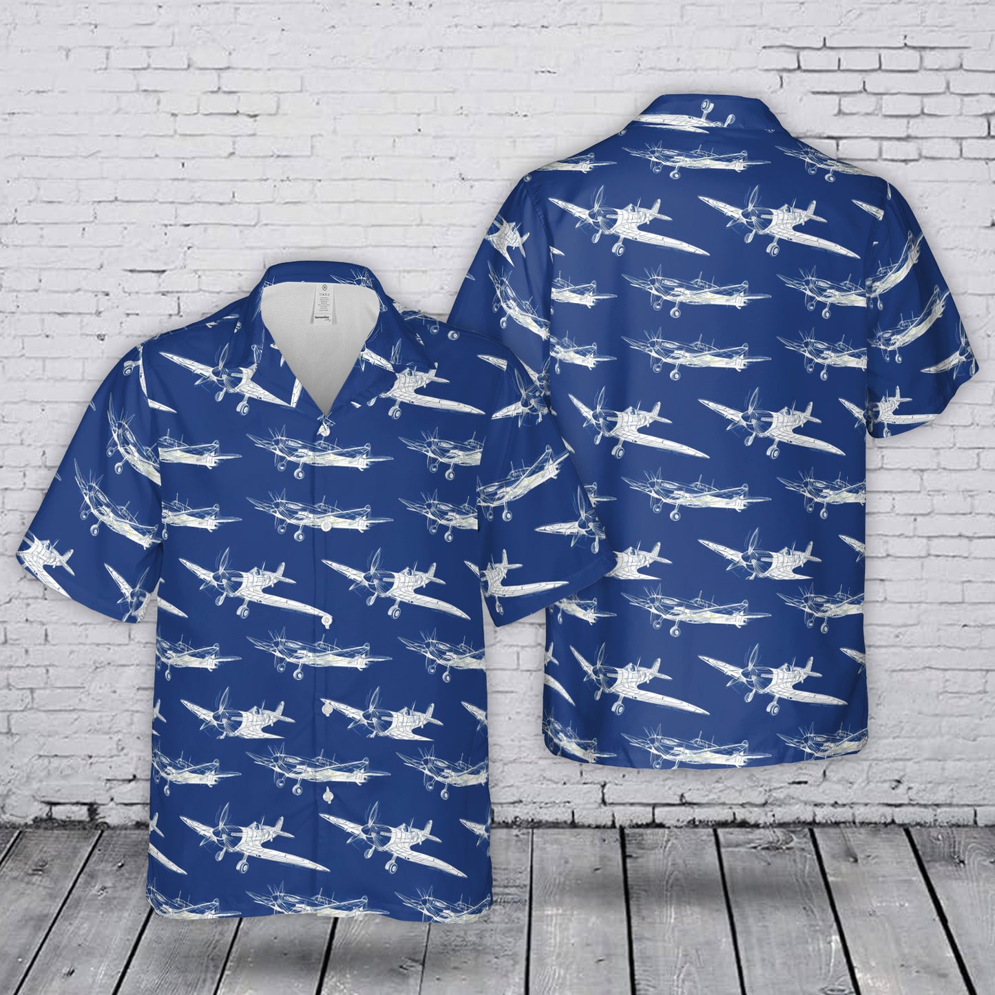 US Air Force Classic Aircraft Hawaiian Shirt