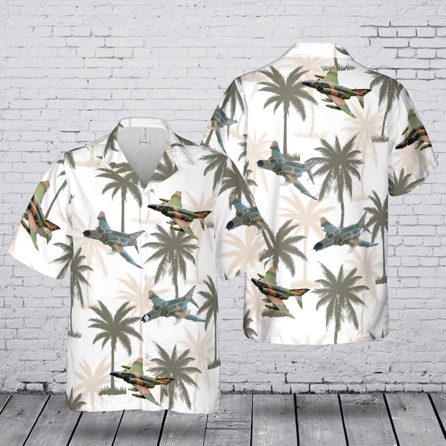 U.S Navy F-4 Phantom II Hawaiian Shirt