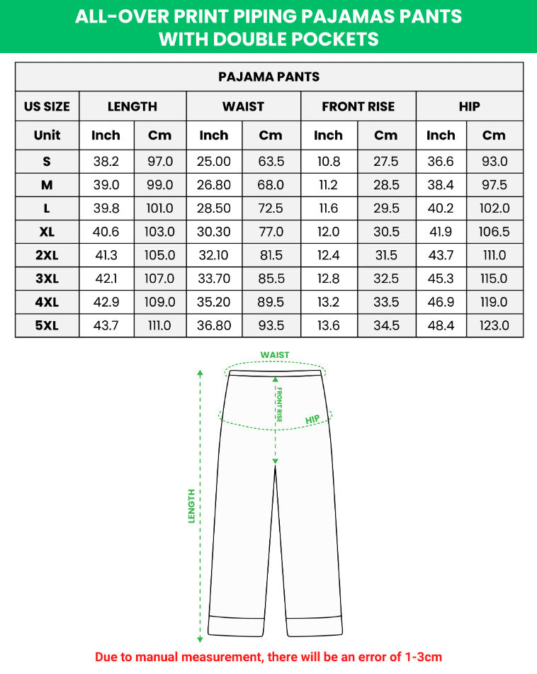 Mermaid Cosplay AOP Pajamas Set