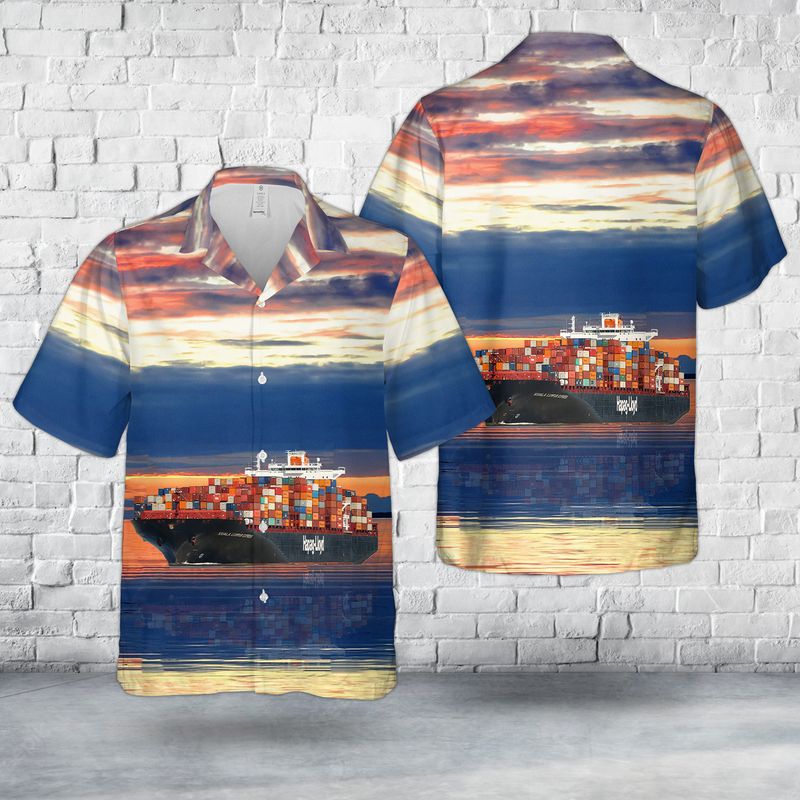 Hapag Lloyd Container Line Kuala Lumpur Express Hawaiian Shirt