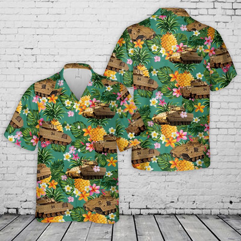 M2A3 Bradley Hawaiian Shirt