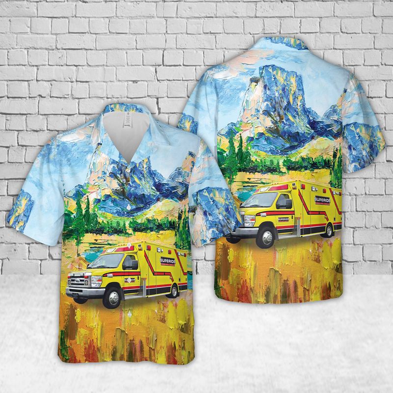 Kenosha, Wisconsin, Superior Air-Ground Ambulance Service of Wisconsin, Inc Hawaiian Shirt