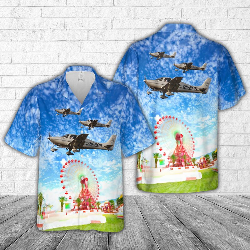 Cirrus SR-22 G3 GTS AN1594917 Hawaiian Shirt