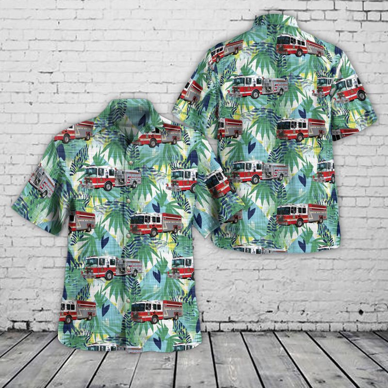 Moultonborough, New Hampshire, Moultonborough Fire Rescue Hawaiian Shirt