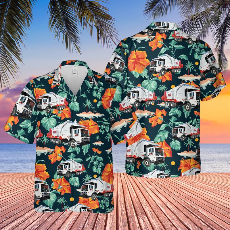 Rumpke Waste & Recycling Hawaiian Shirt