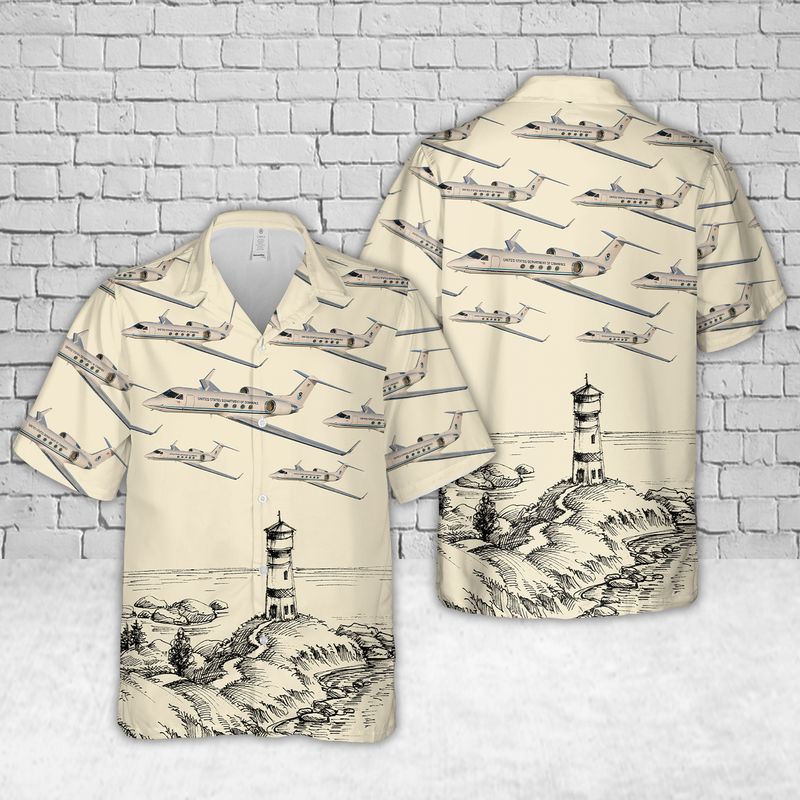 NOAA's Gulfstream IV-SP Hawaiian Shirt