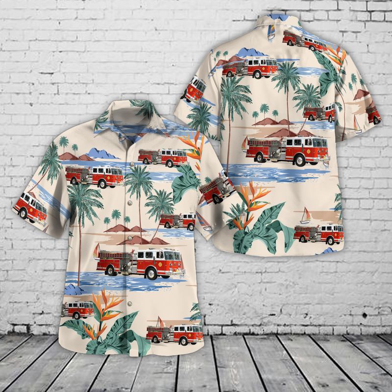 Paramus, New Jersey, Paramus Fire Company 1 Hawaiian Shirt