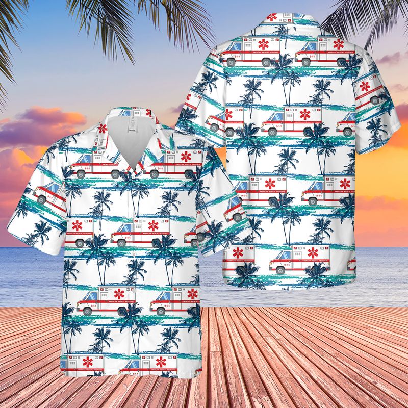 EMTs Paramedics Hawaiian Shirt