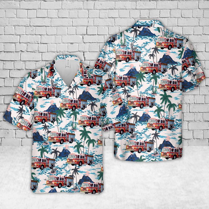 Orange County Fire Rescue Hawaiian Shirt