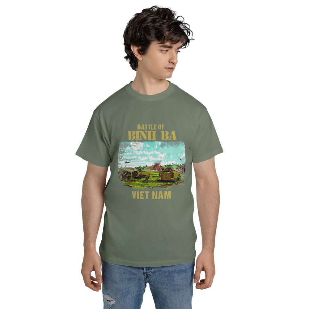 Australian Veteran Battle of Binh Ba Vietnam Classic Unisex T-Shirt Comfort Colors 1717