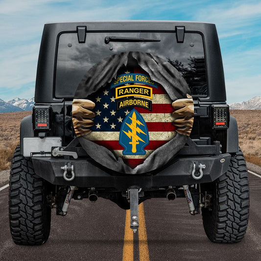 US Army - Special Forces Ranger Airborne Spare Tire Cover