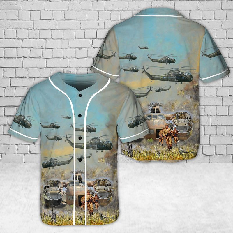 US Army CH-37B Mojave Baseball Jersey