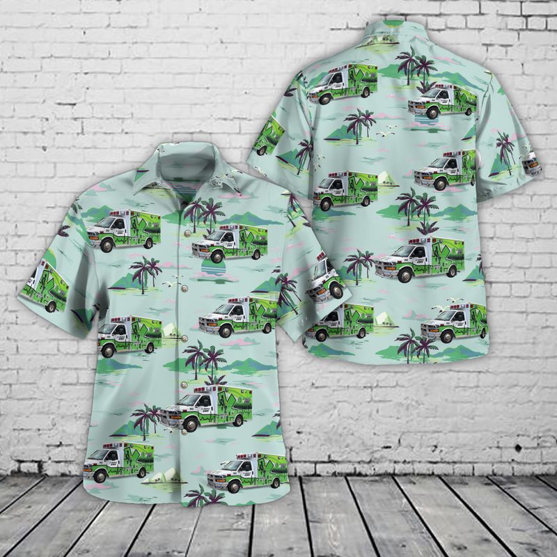 Saint Johnsville, New York, St. Johnsville Ambulance - SAVAC Hawaiian Shirt