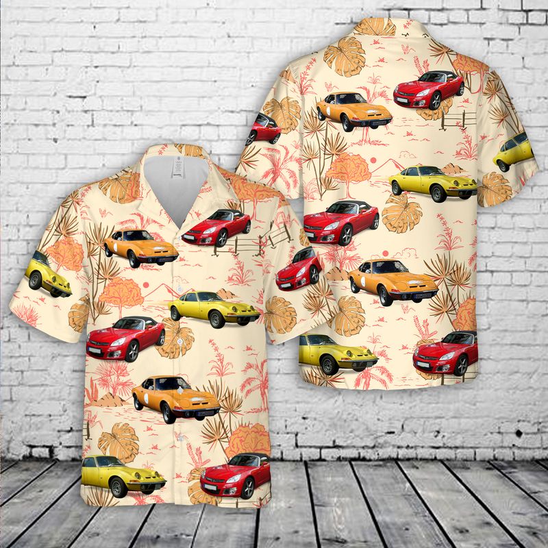 Opel GT Hawaiian Shirt