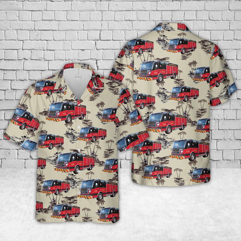 Mid-Columbia Fire and Rescue In Oregon Hawaiian Shirt