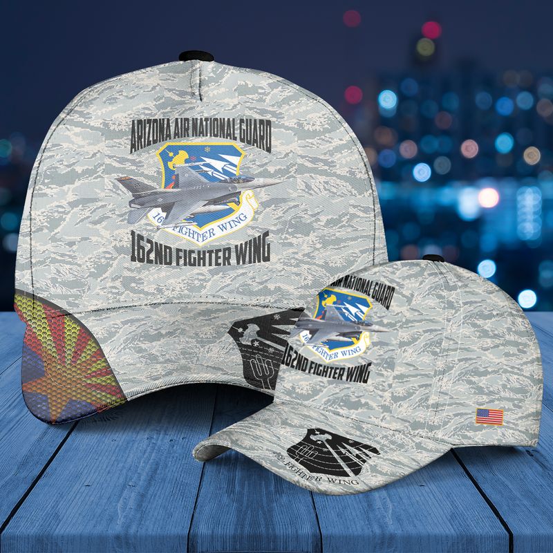 Arizona Air National Guard 162d Fighter Wing General Dynamics F-16C Fighting Falcon Baseball Cap