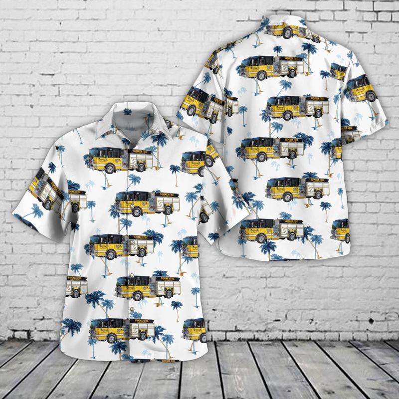 Sumner, Iowa, Sumner Fire Department Hawaiian Shirt