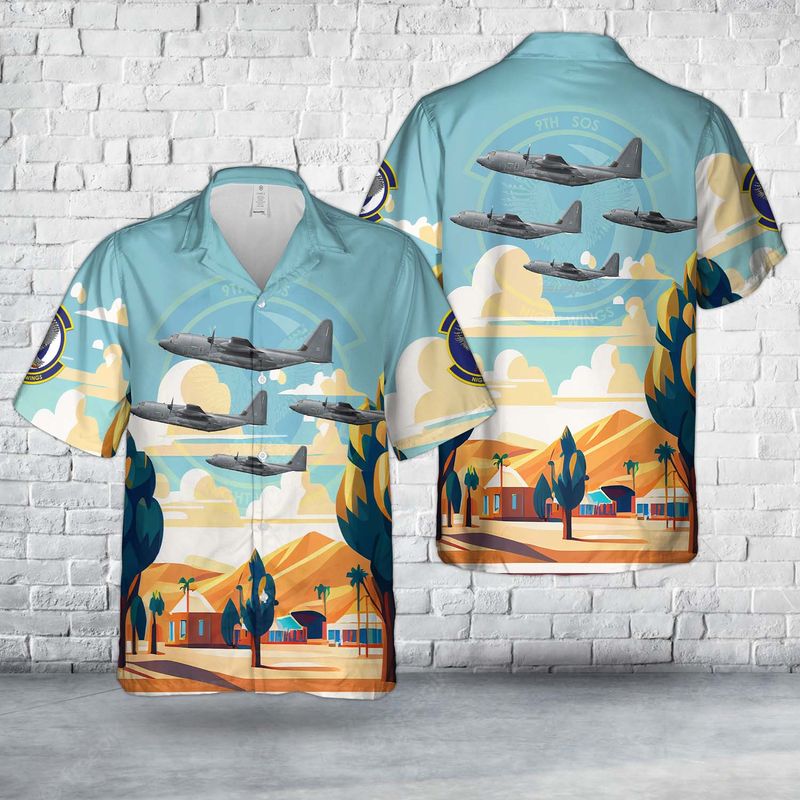 Marine Light Attack Helicopter Squadron 469 (HMLA-469) Vengeance Bell UH-1Y Hawaiian Shirt